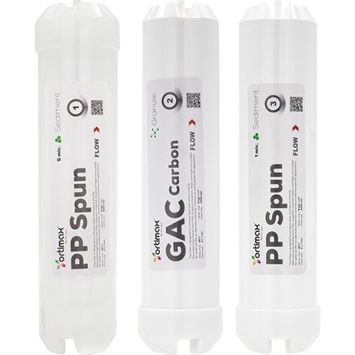 Ortimax İnline 3lü Filtre Seti