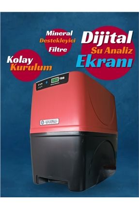 PurePro Smart Water 10 Aşama Analiz ekranı mineralli Pompalı su arıtma cihazı