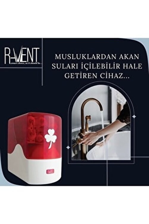 RAVENT Montaj Dahil Tezgah altı Pompasız Su Arıtma Cihazı