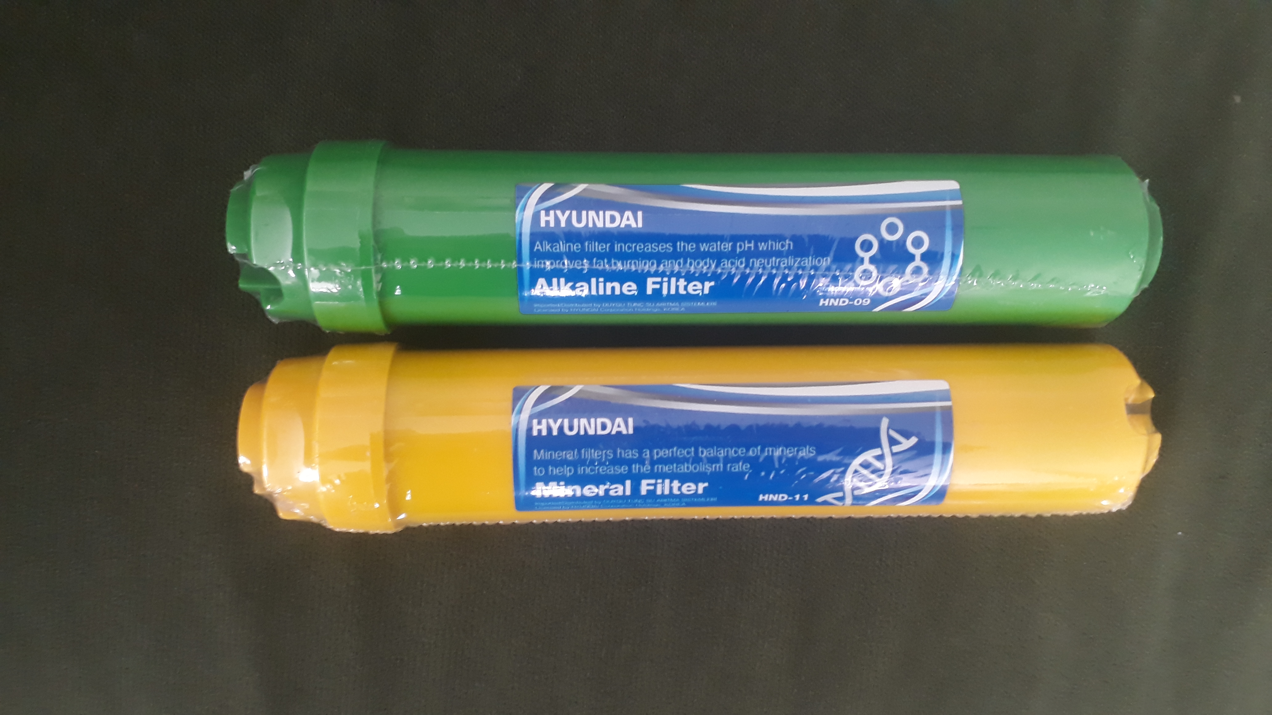 Hyundai Su Alkali Mineral Filtre 2li Değişim Kiti