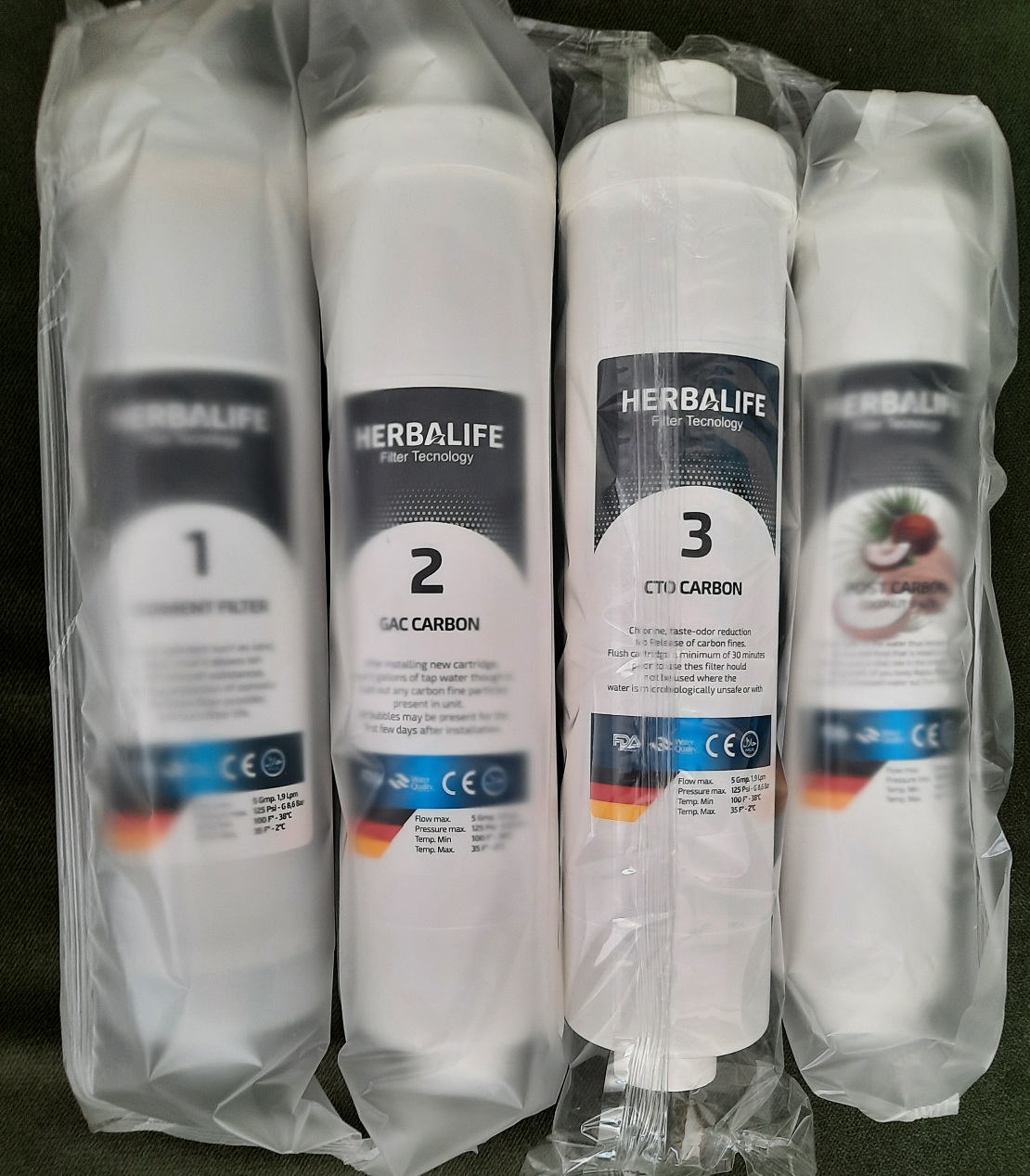 Stilmax Su Arıtma Filtresi Yedek Filtre Seti 4lü +Membran Seç