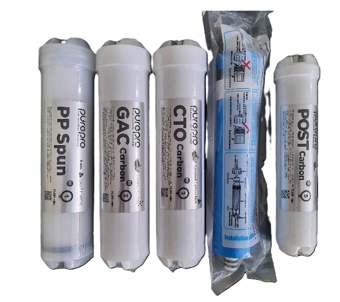 Blu Water Su Arıtma K33 Yedek Filtre Set 5 li Set