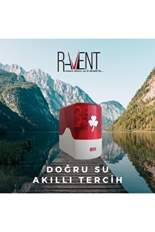 RAVENT Montaj Dahil Tezgah altı Pompasız Su Arıtma Cihazı