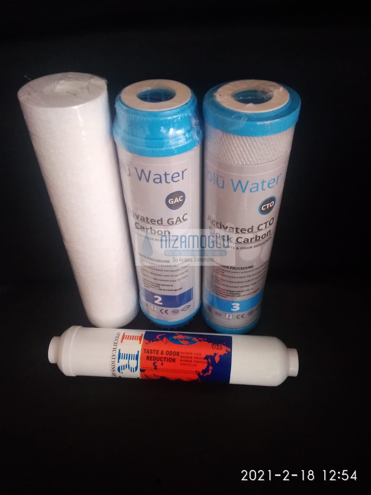 İHLAS AURA CEBİLON Uyumlu 4 Aşama Filtre Seti