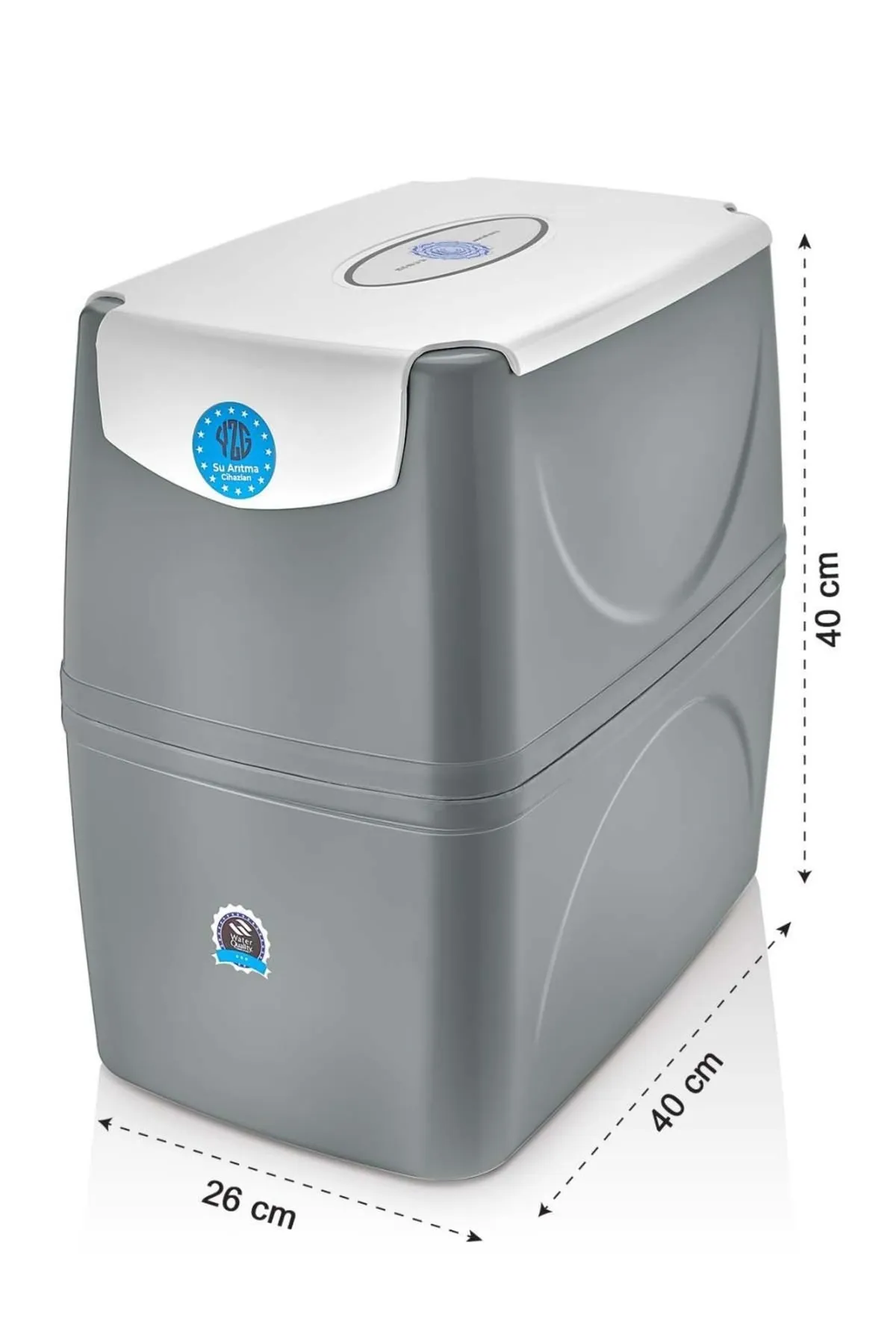 YZG 10 Aşamalı 8 Litre Çelik Tanklı Su Arıtma Cihazı