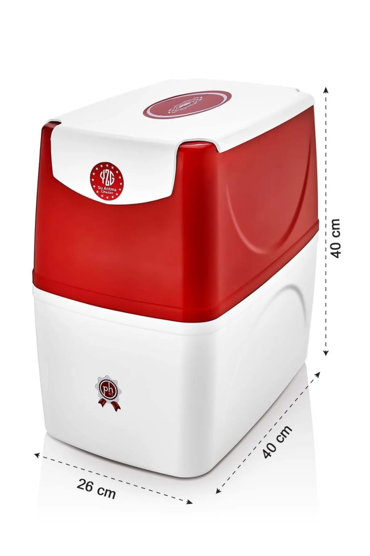 YZG Pompalı 10 Aşamalı 8 Litre Çelik Tanklı Su Arıtma Cihazı