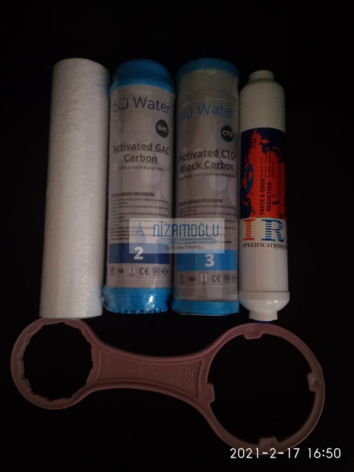 İHLAS AURA CEBİLON Uyumlu 4 Aşama Filtre Seti