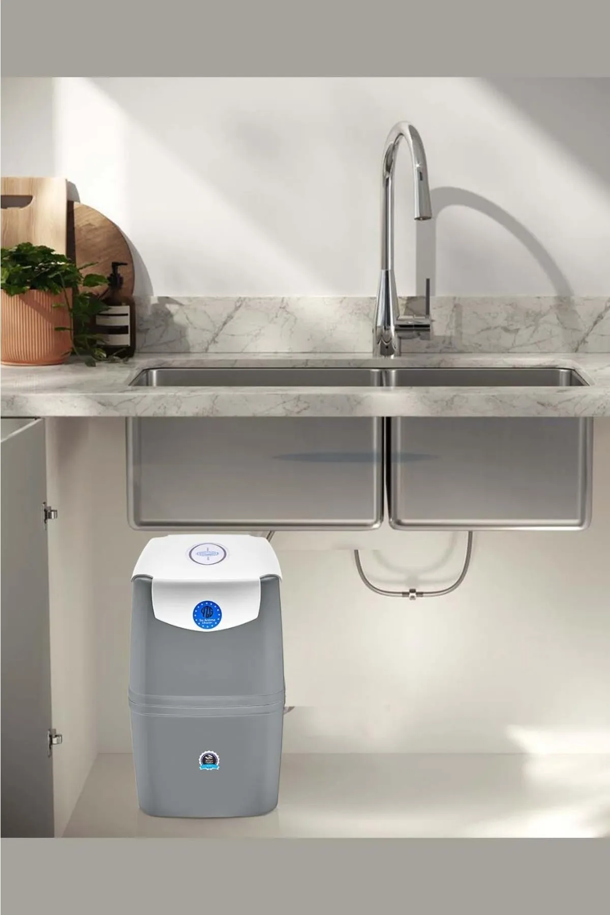 YZG 10 Aşamalı 8 Litre Çelik Tanklı Su Arıtma Cihazı