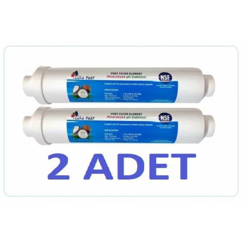 Nsf Onaylı Tatlandırıcı Post Carbon Filtre 2 Adet