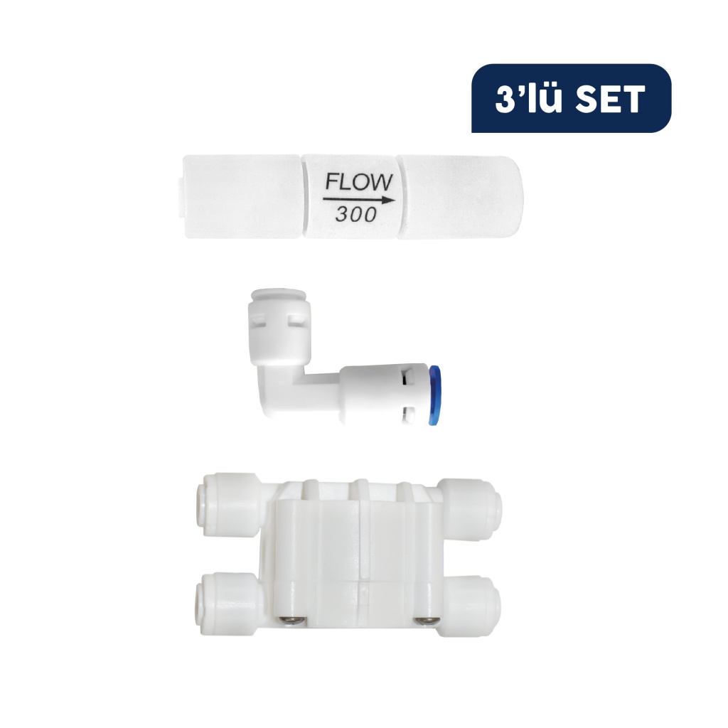 300 cc Atık Kısıcı Flow - Check Walf ve Shut Off