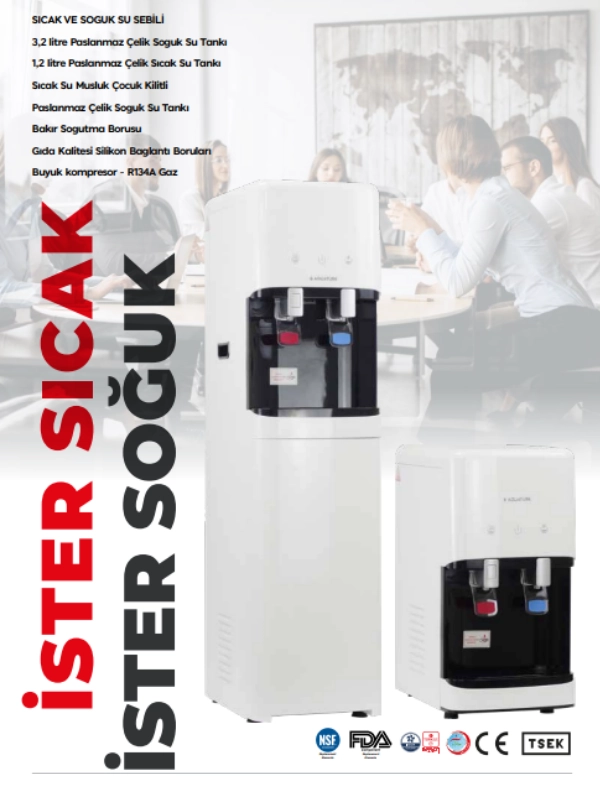 Purepro 10 Aşamalı PH 8,5 Arıtmalı Su Sebili