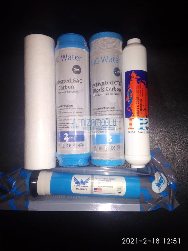 Conax Eco Su Arıtma Cihazı 5 Li Filtre Set