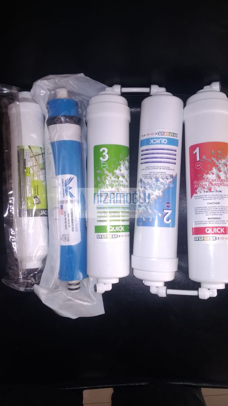 Reverse Osmosis Filtre Seti Full Takım 5 li