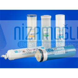 HRO 300 GPD Full Yedek Filtre Seti