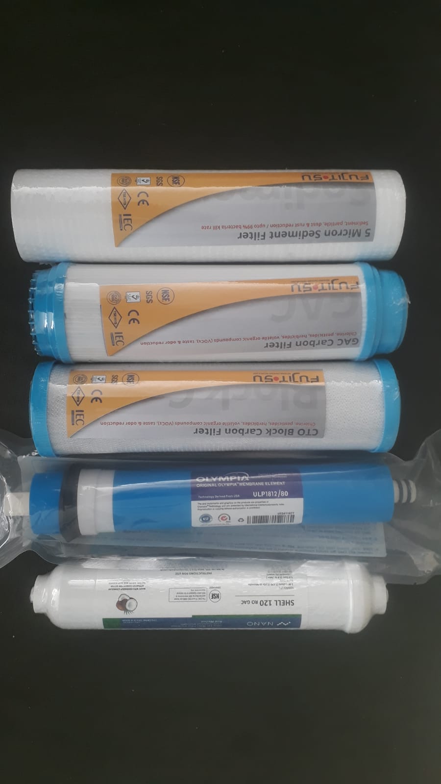 WATER QUALITY Su Arıtma Cihazı Filtre Seti 5 li Set 