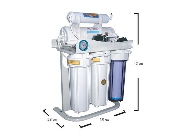 Direk Akış RO 400 Gpd Pompalı Su Arıtma Cihazı