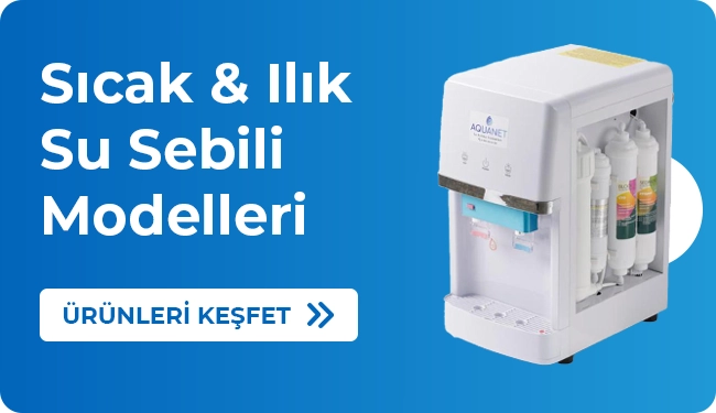 Ev ve Ofis Tipi Sıcak Soğuk Arıtmalı Su Sebili