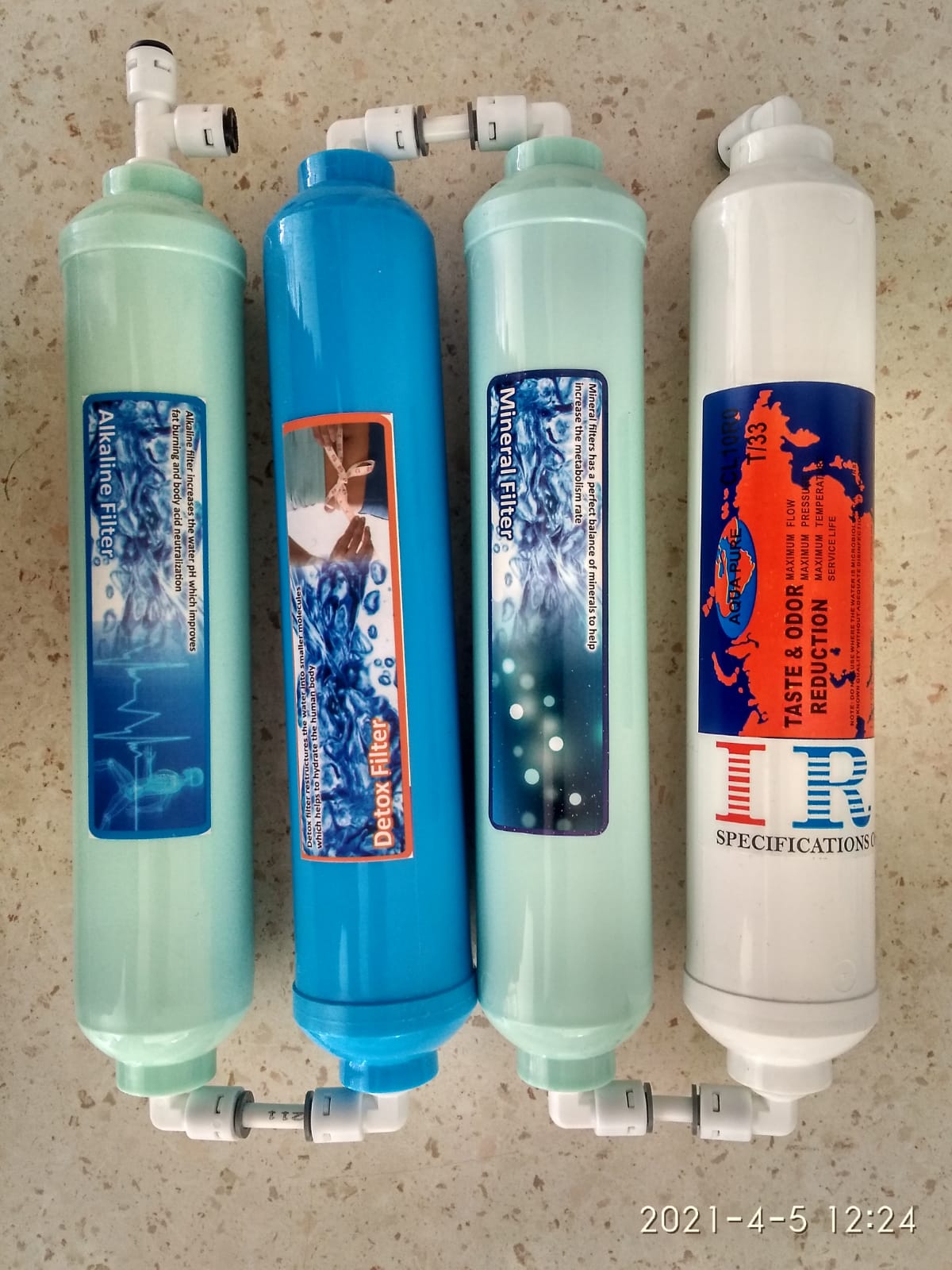 Alkali +Mineral +Detox + Tatlandırıcı Filtre