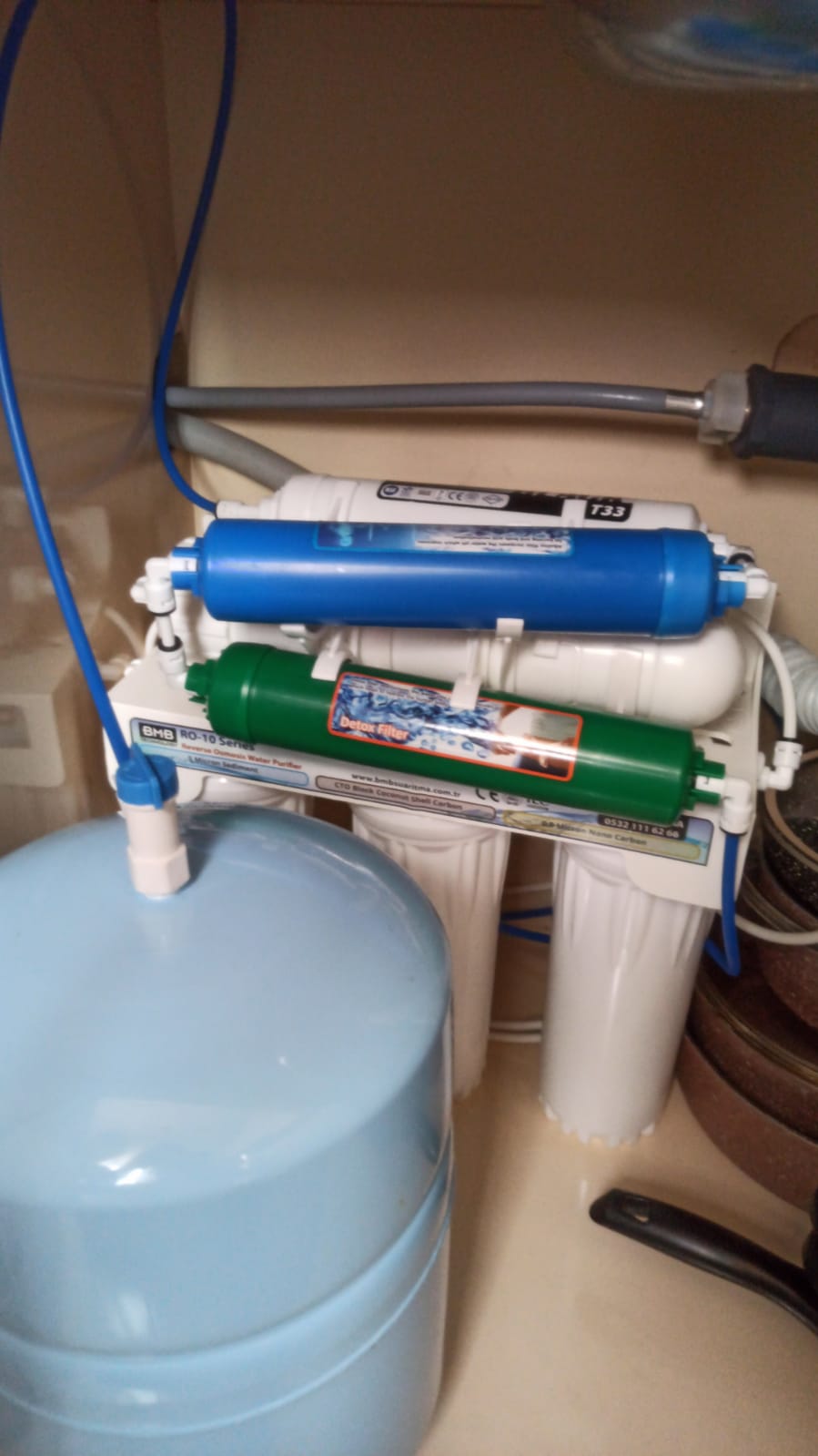 Bmb RO10 Yedek Filtre Seti 8 Filtre 