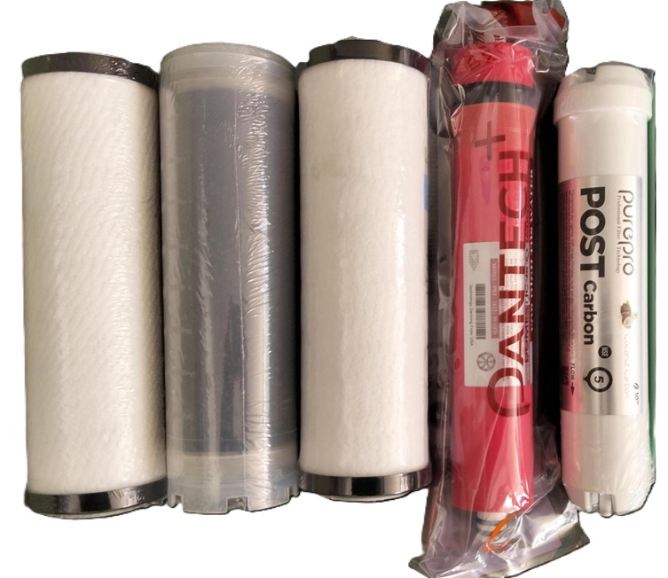 BMB Mavi RO-10 Su Arıtma Filtre Değişimi 5li Set