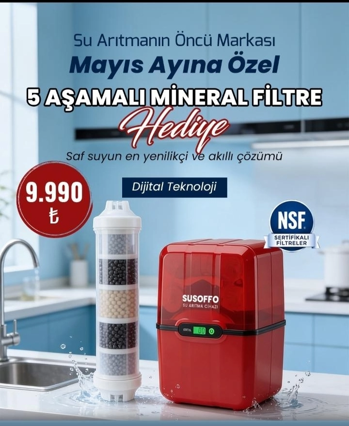 PUREPRO Su Arıtma Cihazı -Alkali Yaşayan Su