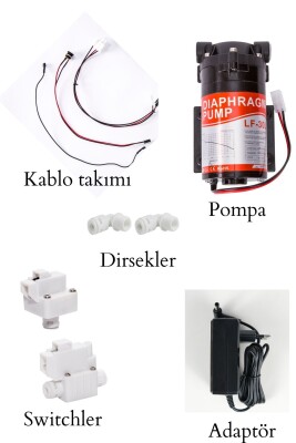 Kapalı Kasa Su Arıtma Cihazı Pompa Takımı