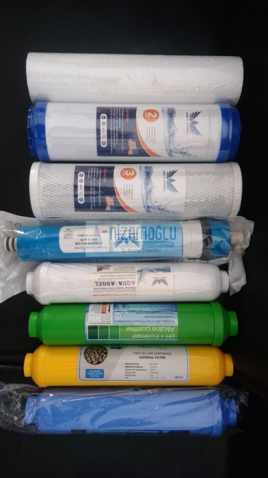Açık Kasa Su Arıtma Cihazı 8li Filtresi USA Membranlı