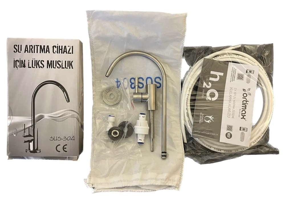 Ortimax S304 Paslanmaz Musluk