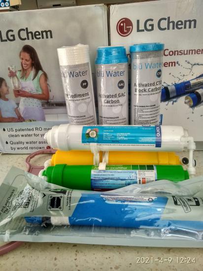 Su Aritma Cihazi 7 Asama Yedek Filtre Seti Nsf Li Lg Nizamoglu Roben