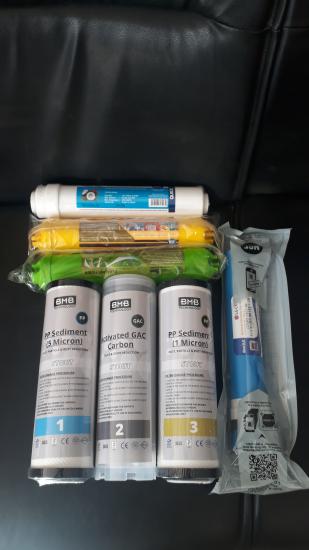 BMB RO-10+Alkalin+Mineral 7 filtre Set 23,5 cm 