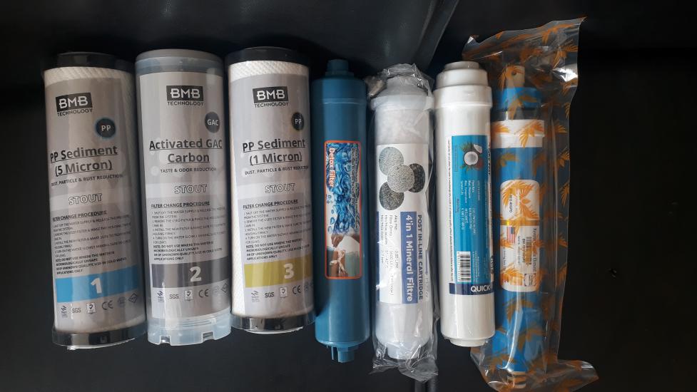 BMB RO-10 7 filtre Set Mavi Kapak