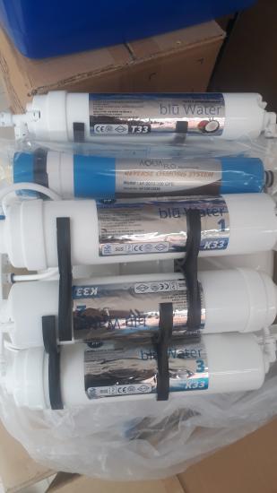 Blu Water Yedek Filtre Set 5 li Takım, Az Atık, 100 gpd Membran