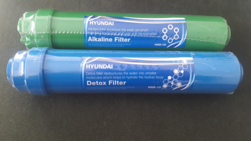 Hyundai Su Alkali Detox Filtre 2li Değişim Kiti
