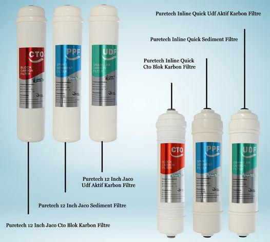 AQUAFLO Kapalı Kasa Puretech Serisi Ön Filtre Seti 3 Aşama