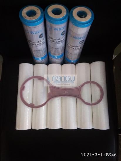 Su Arıtma Filtresi 9 lu Yıllık Ön Filtre Set Özel Fiyat