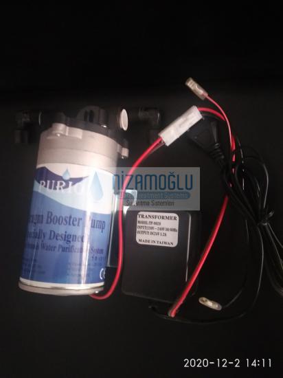 Su Arıtma Cihazı Pompası / Motor İhlas Aura Cebilon Cihaza Uyumlu