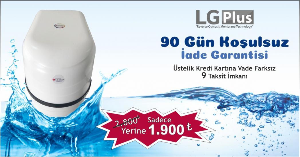 Aqua LG Ph 8,5 Alkali Su Arıtma Cihazı (Montaj Dahil)