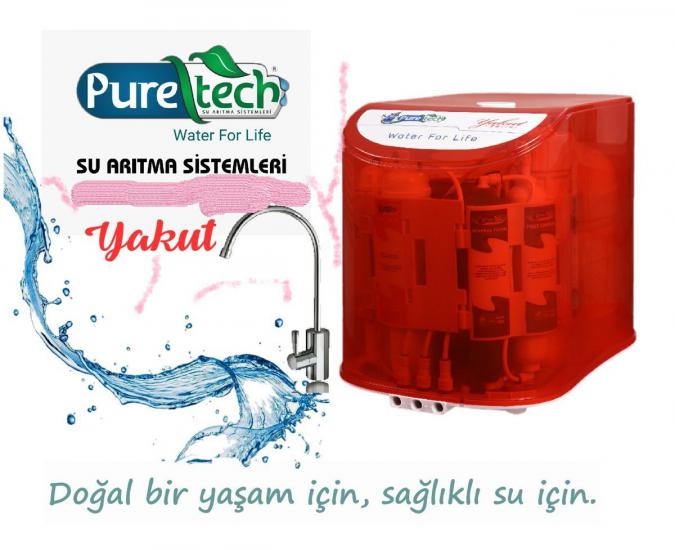 Puretech Yakut Pompasız Su Arıtma Cihazı Montaj Dahil