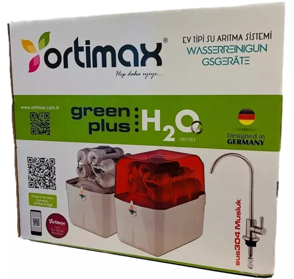 Green Plus Ortimax Su Arıtma Filtresi 5’li Su Arıtma Filtre Seti