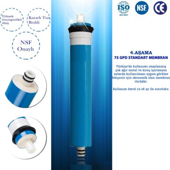 Su Arıtma Cihazı Membran Filtresi LG-BMB-FİLMTEC- AQUA ANGEL