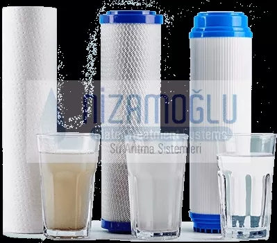 REVERSE OSMOSİS Su Arıtma Filtresi 3 Lü Ön Filtre Set