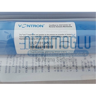 Vontron Membran Filtre 80 GPD
