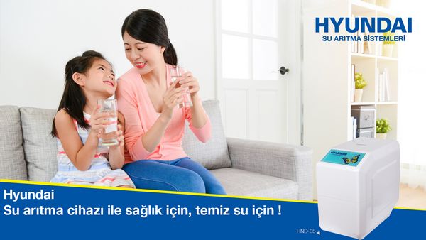 Hyundaı Hnd-35 Kapalı Kasa Su Arıtma Cihazı Ücretsiz Montaj 